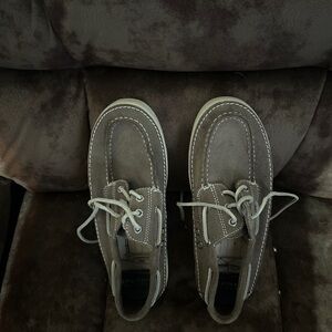 Sperry Brown Loafers Classic Moc-Toe Design